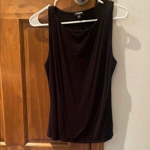 Express Sleek Black Tank Top